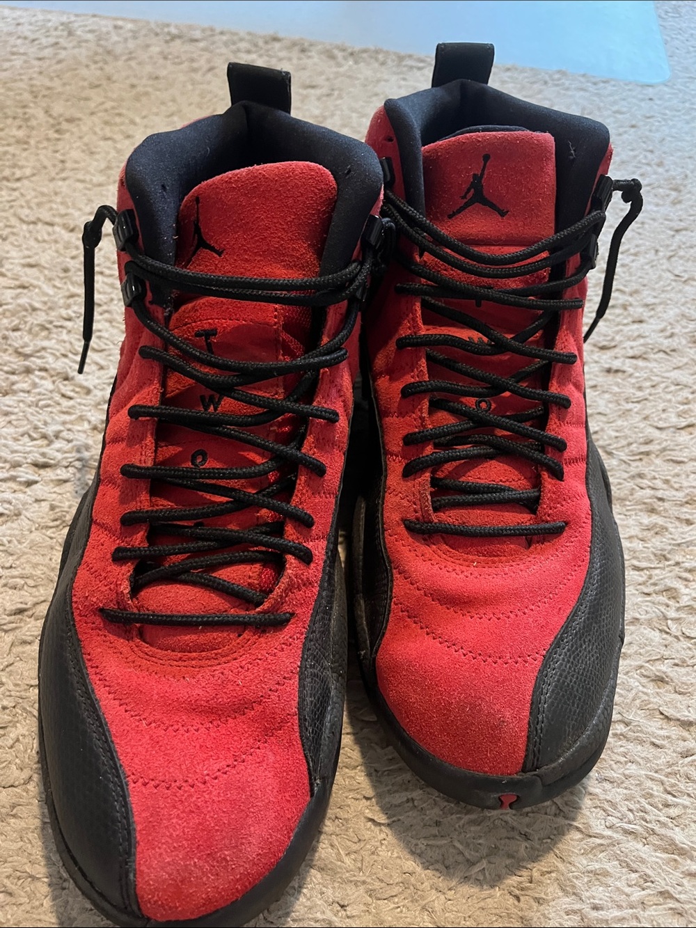 Air Jordan 12 Retro Reverse Flu Game sneakers